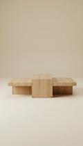 Walnut Modular Coffee Table